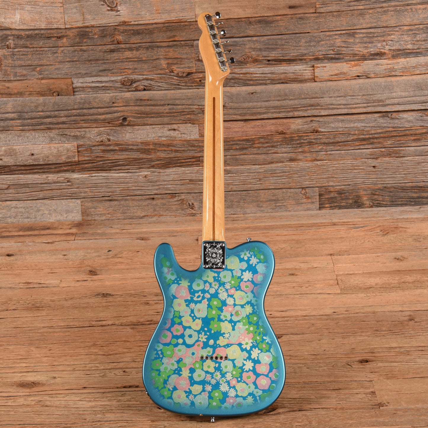 Fender TL-69 Telecaster Reissue MIJ Blue Flower 2002 Electric Guitars / Solid Body