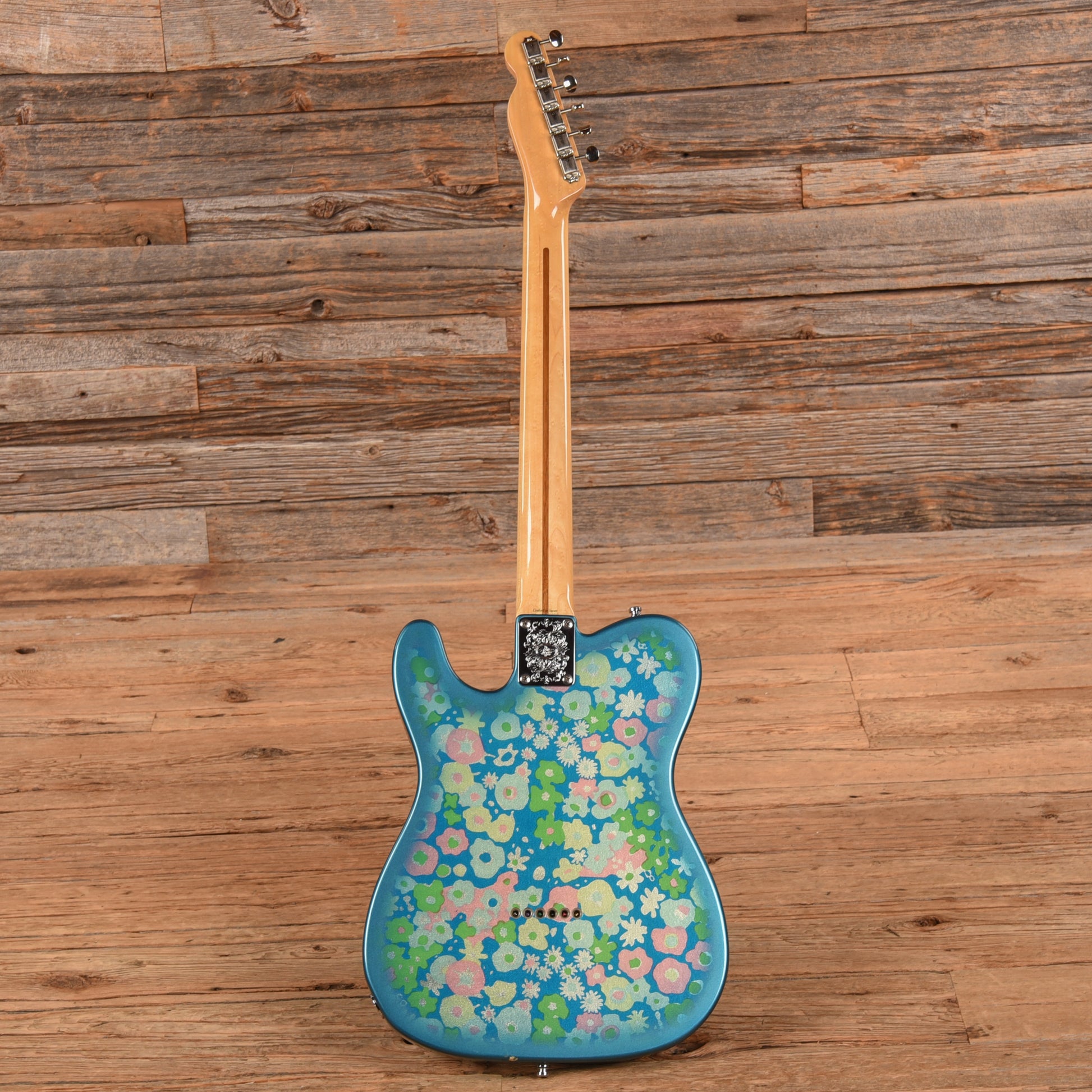 Fender TL-69 Telecaster Reissue MIJ Blue Flower 2002 Electric Guitars / Solid Body