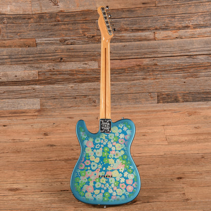Fender TL-69 Telecaster Reissue MIJ Blue Flower 2002 Electric Guitars / Solid Body