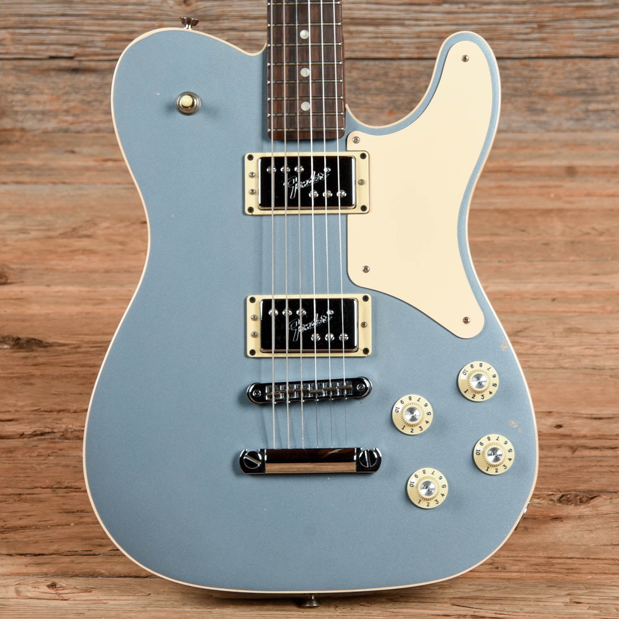 Fender Troublemaker Telecaster Deluxe Blue Sparkle 2018 Electric Guitars / Solid Body
