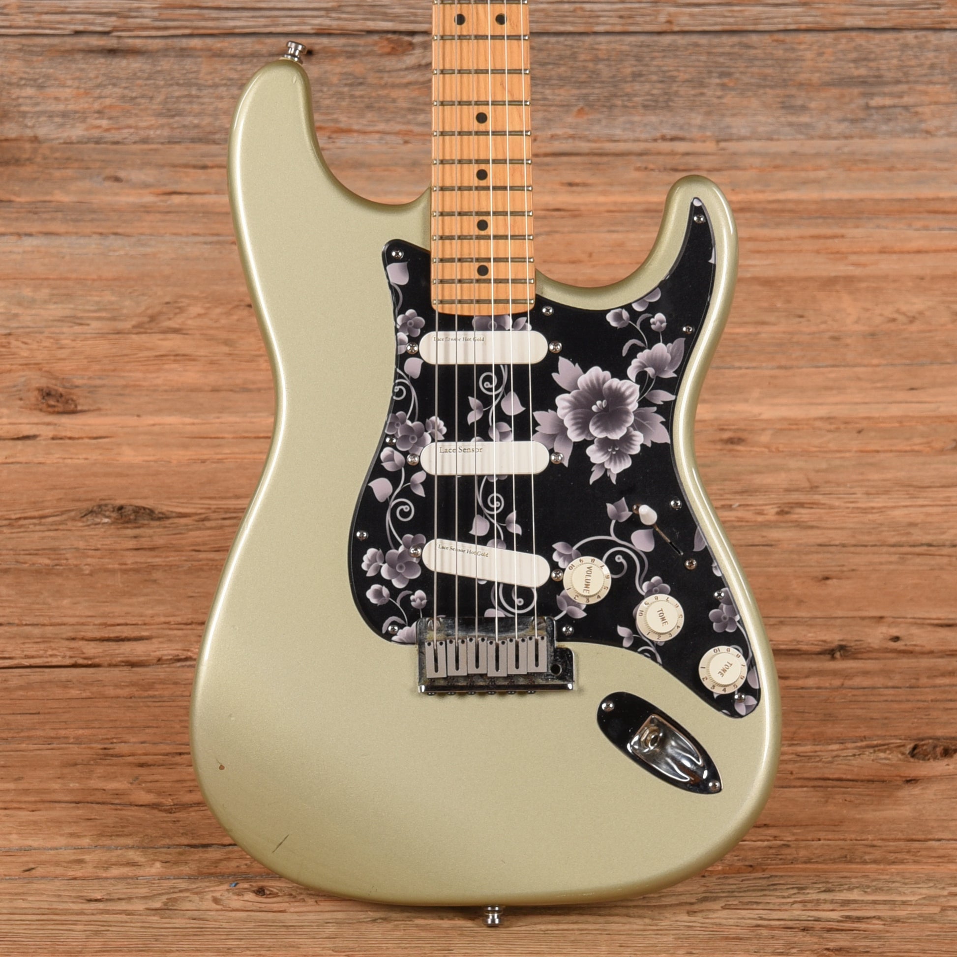 Fender U.S. Lone Star Stratocaster Neck with Unknown Fender Body Pewter Electric Guitars / Solid Body