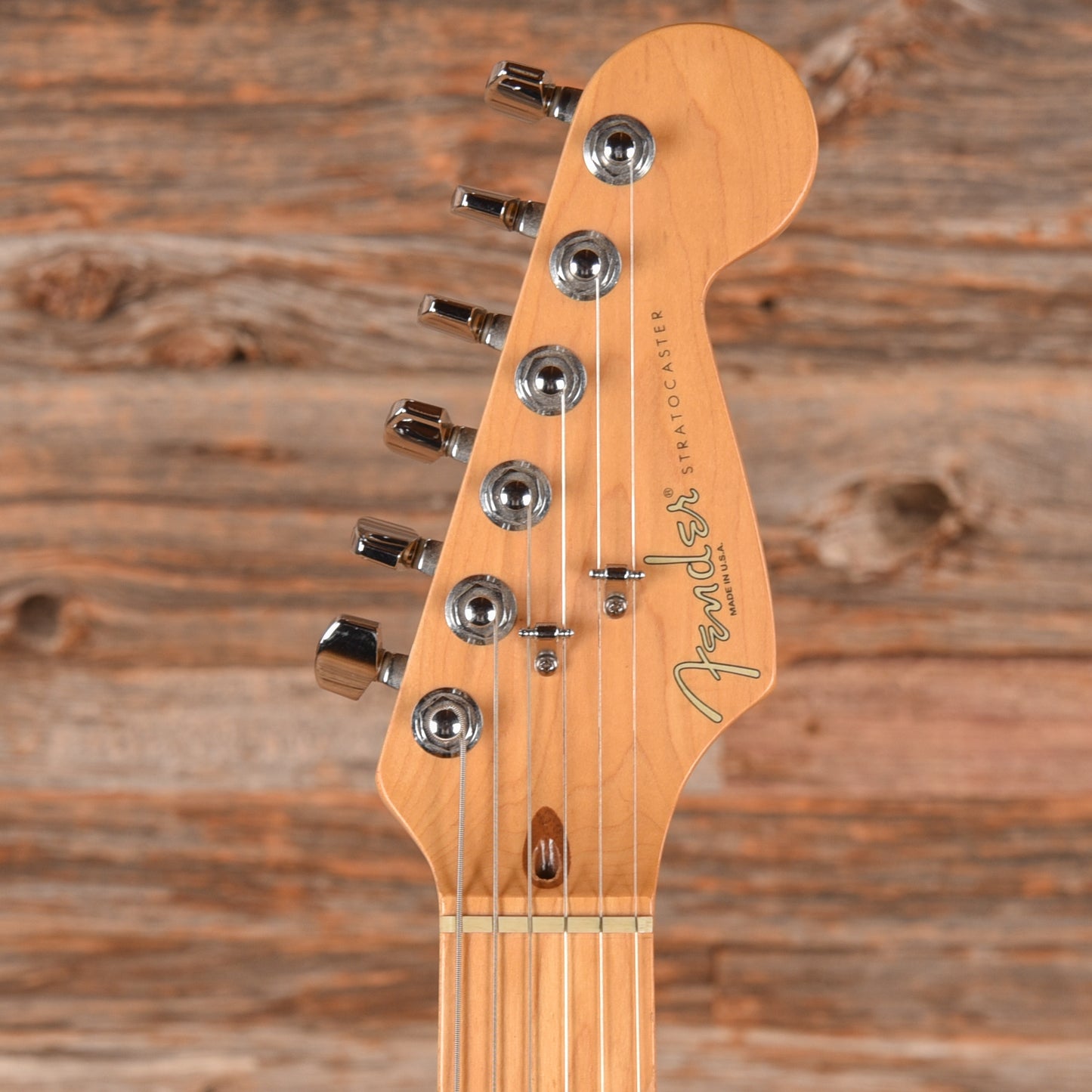 Fender U.S. Lone Star Stratocaster Neck with Unknown Fender Body Pewter Electric Guitars / Solid Body