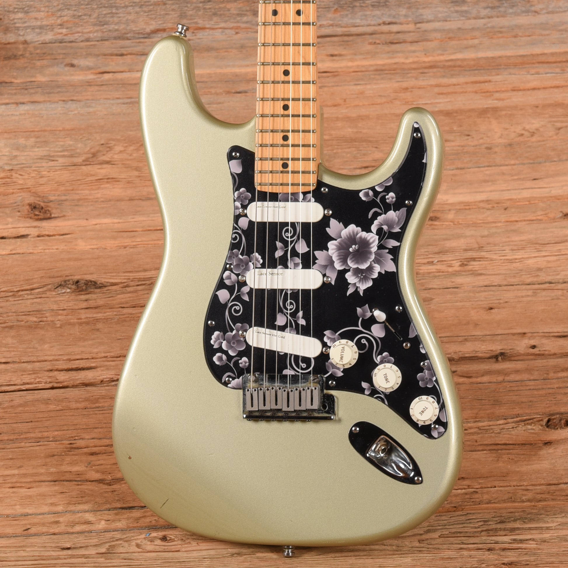Fender U.S. Lone Star Stratocaster Neck with Unknown Fender Body Pewter Electric Guitars / Solid Body