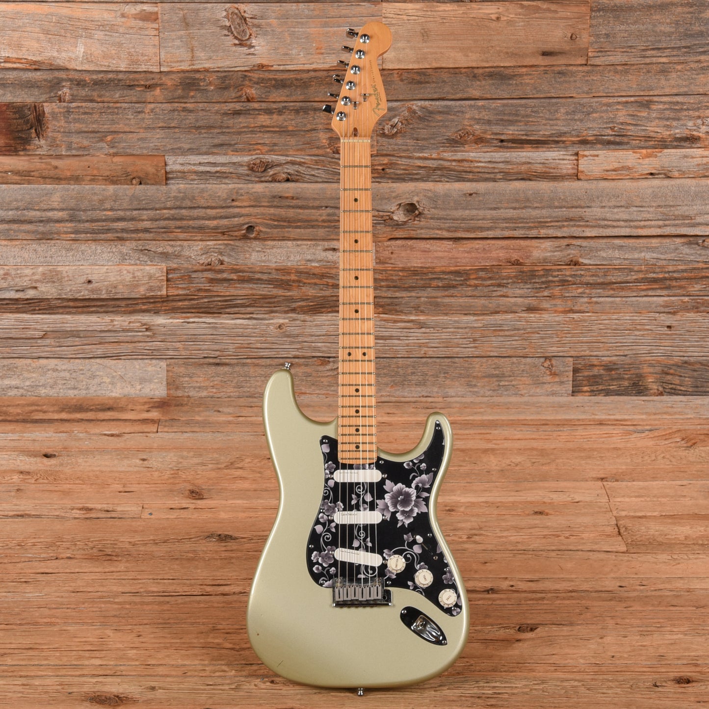 Fender U.S. Lone Star Stratocaster Neck with Unknown Fender Body Pewter Electric Guitars / Solid Body