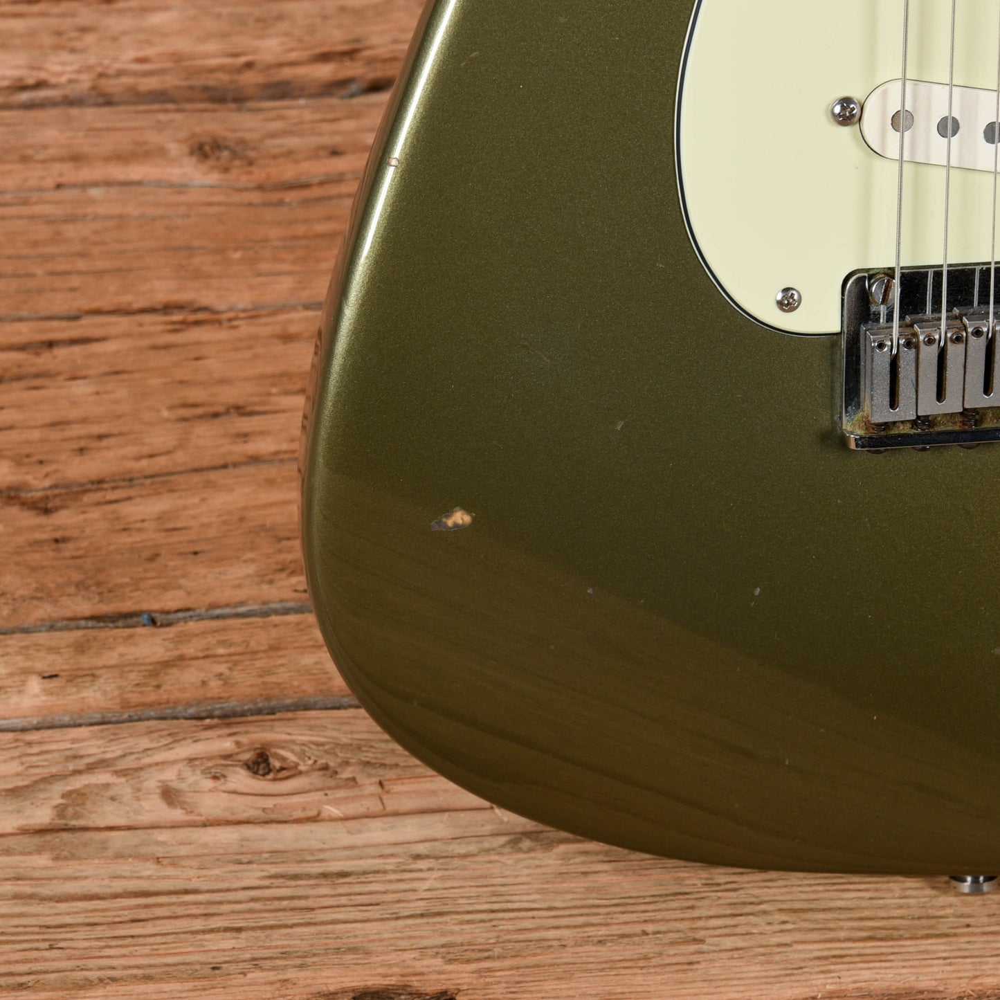 Fender U.S. Lone Star Stratocaster Pewter Green 1996 Electric Guitars / Solid Body