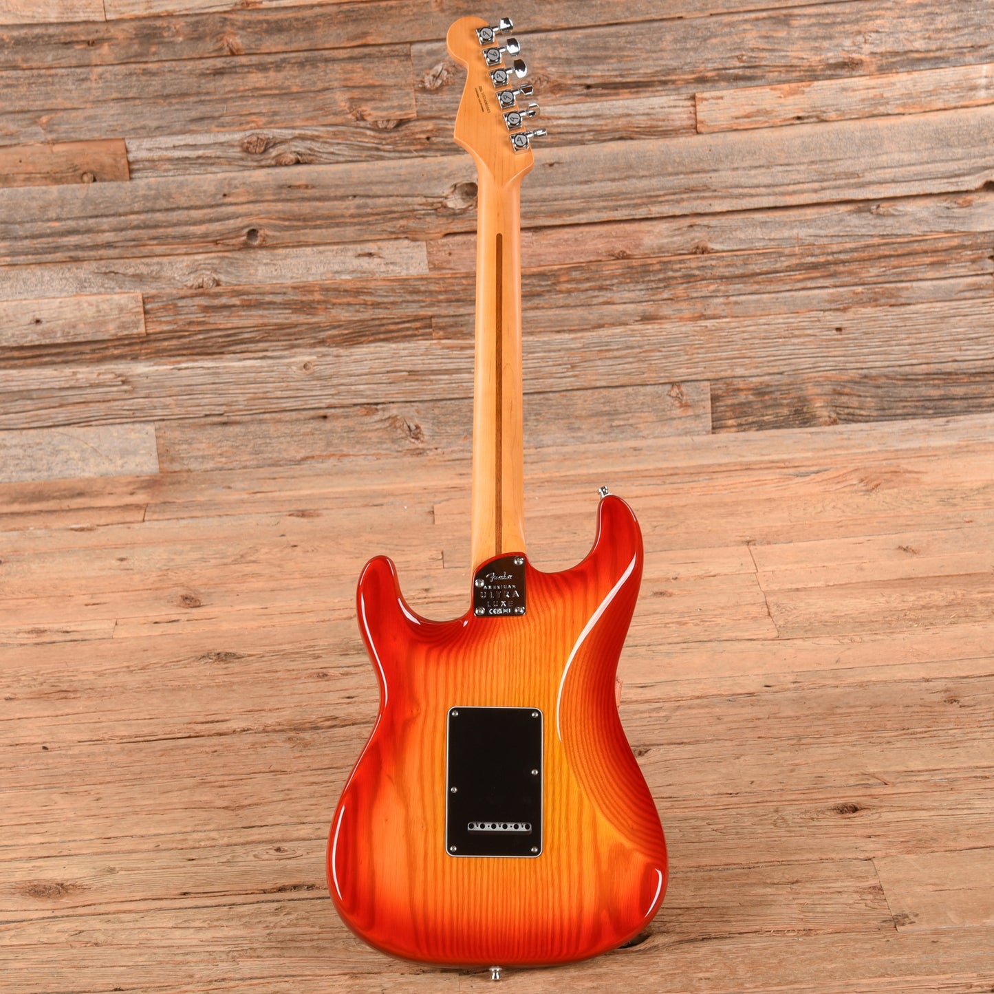 Fender Ultra Luxe Stratocaster Plasma Red Burst 2024 Electric Guitars / Solid Body