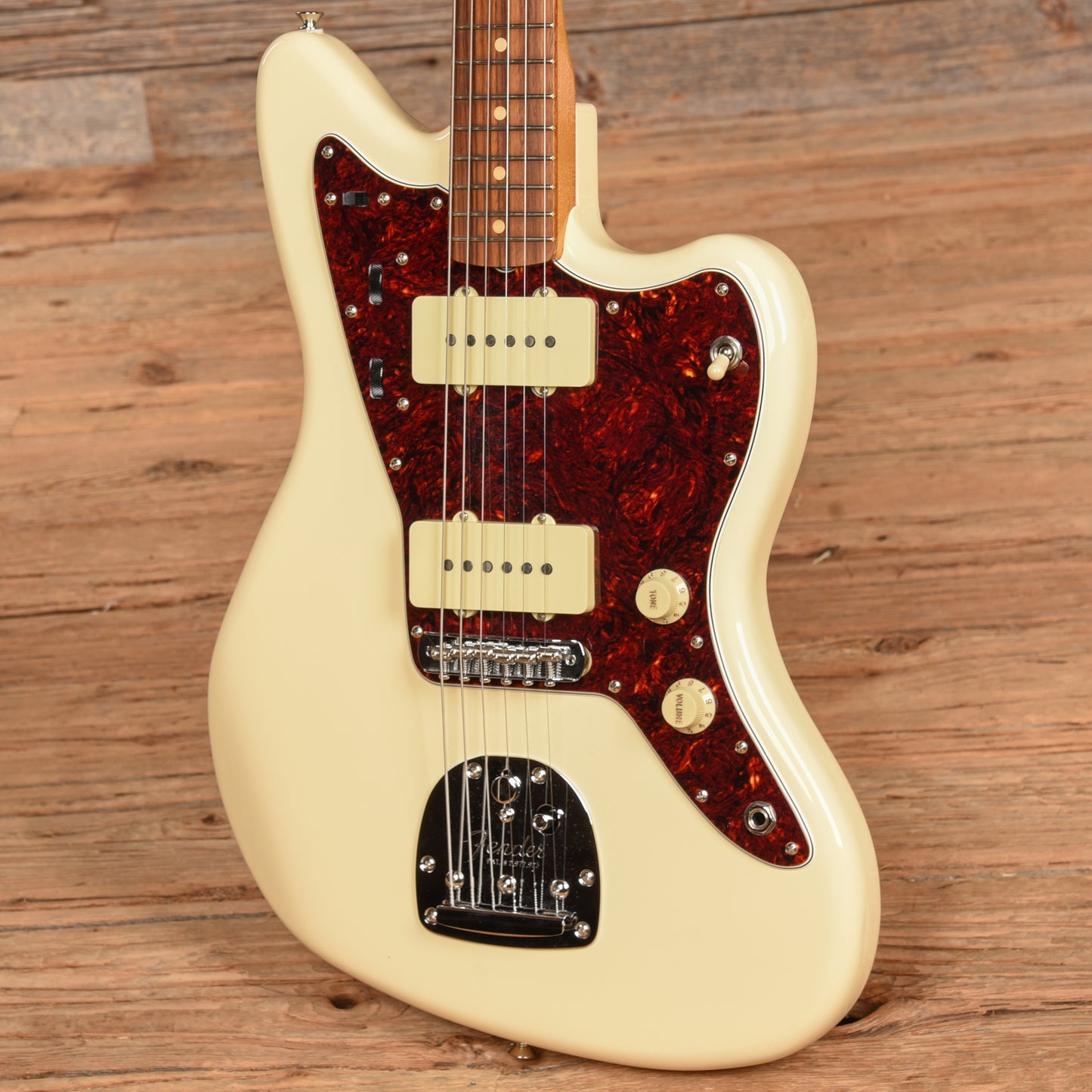 Fender Vintera '60s Jazzmaster w/Matching Headcap Olympic White 2022 Electric Guitars / Solid Body