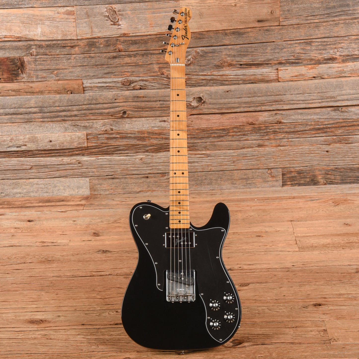 Fender Vintera '70s Telecaster Custom Black 2022 Electric Guitars / Solid Body