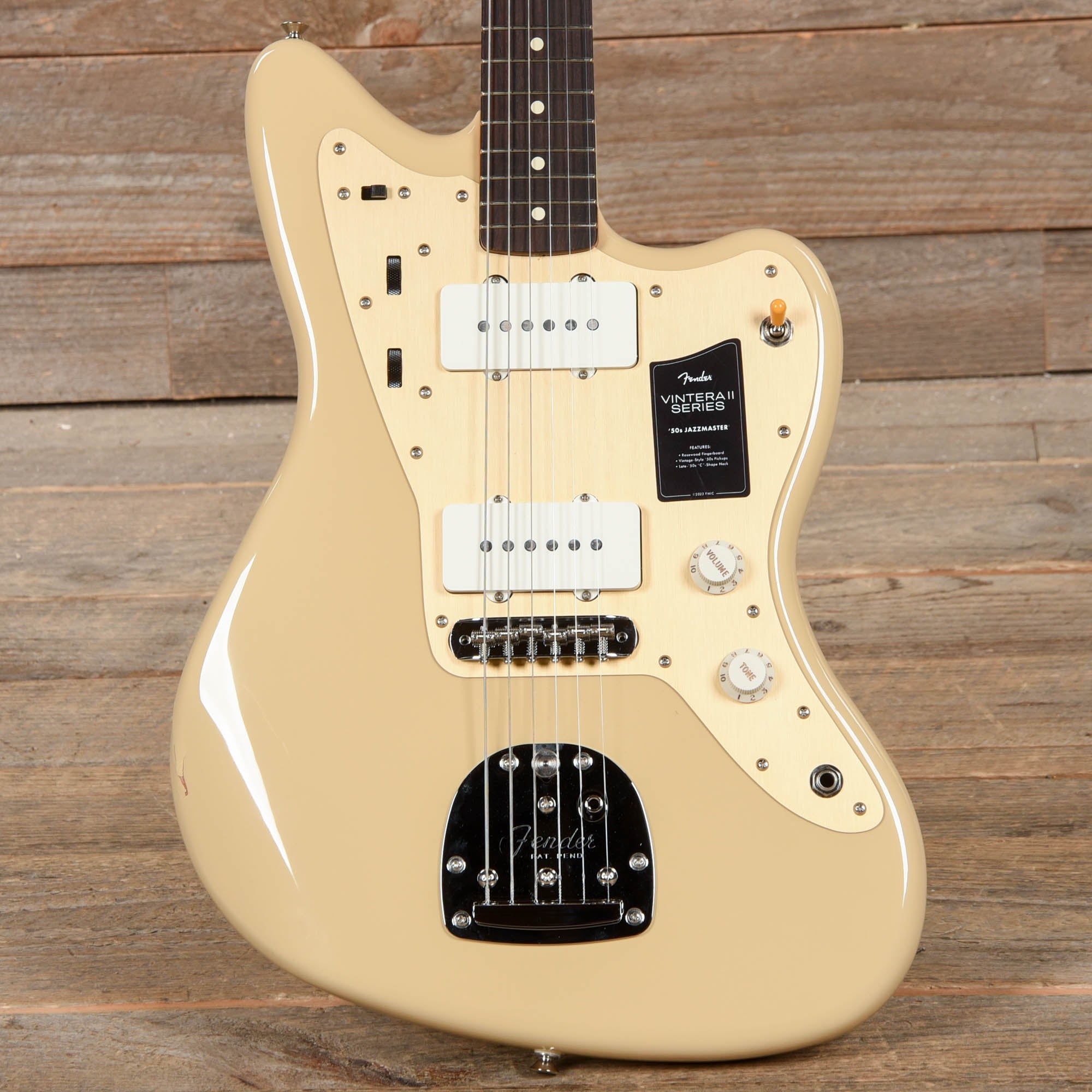 Fender Vintera II 50s Jazzmaster Desert Sand Electric Guitars / Solid Body