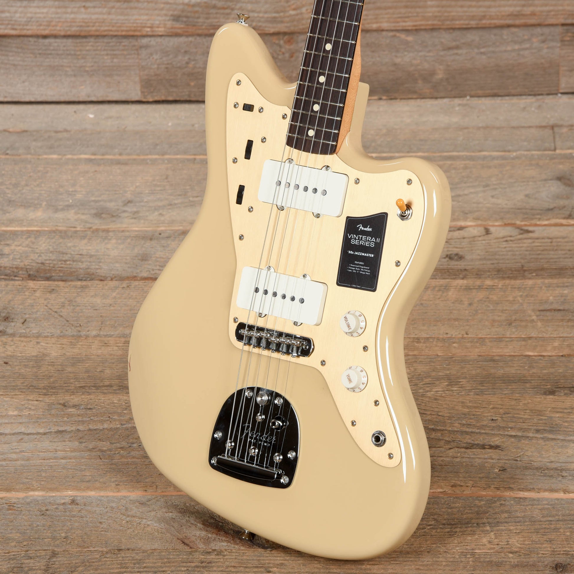 Fender Vintera II 50s Jazzmaster Desert Sand Electric Guitars / Solid Body