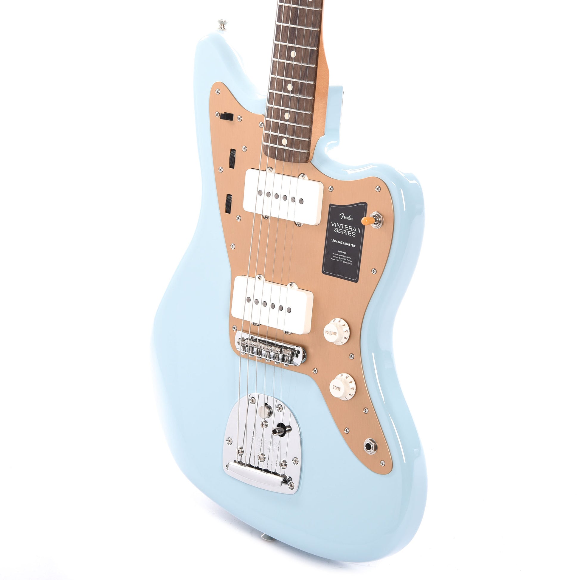 Fender Vintera II 50s Jazzmaster Sonic Blue Electric Guitars / Solid Body