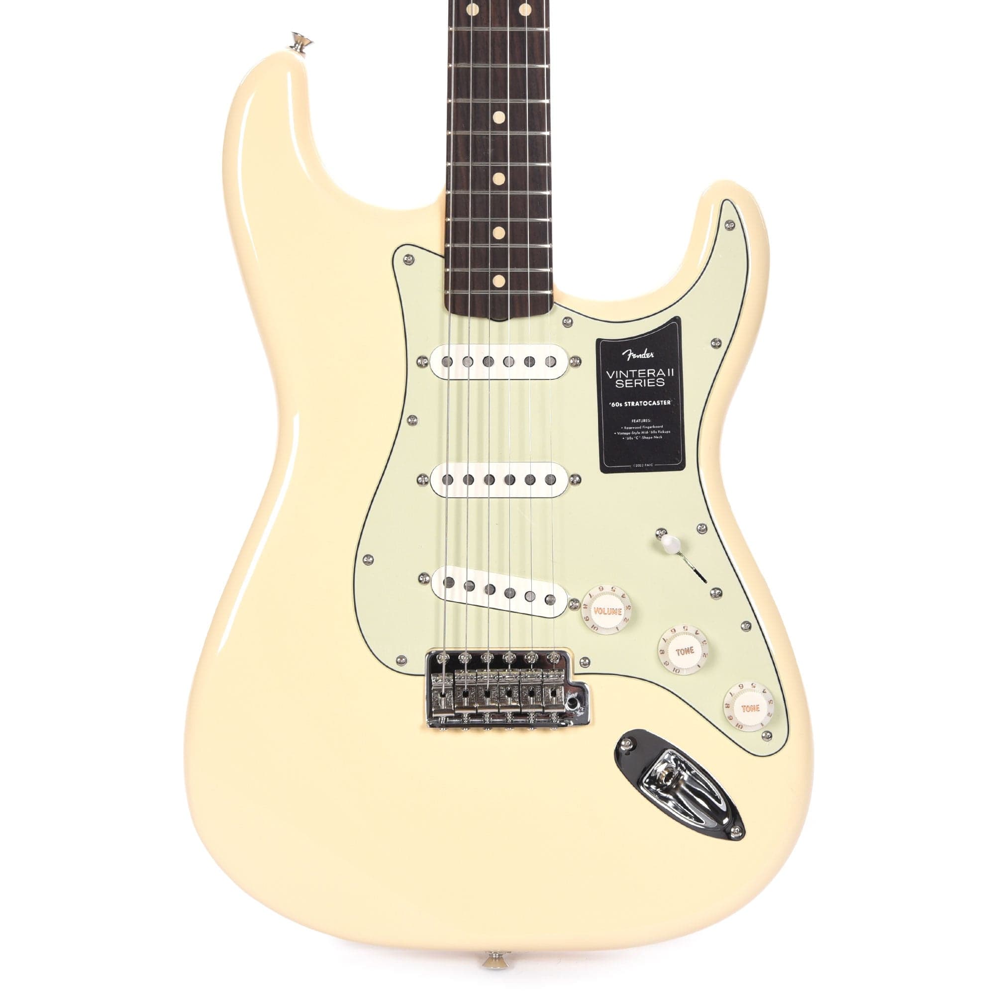 Fender Vintera II 60s Stratocaster Olympic White Electric Guitars / Solid Body