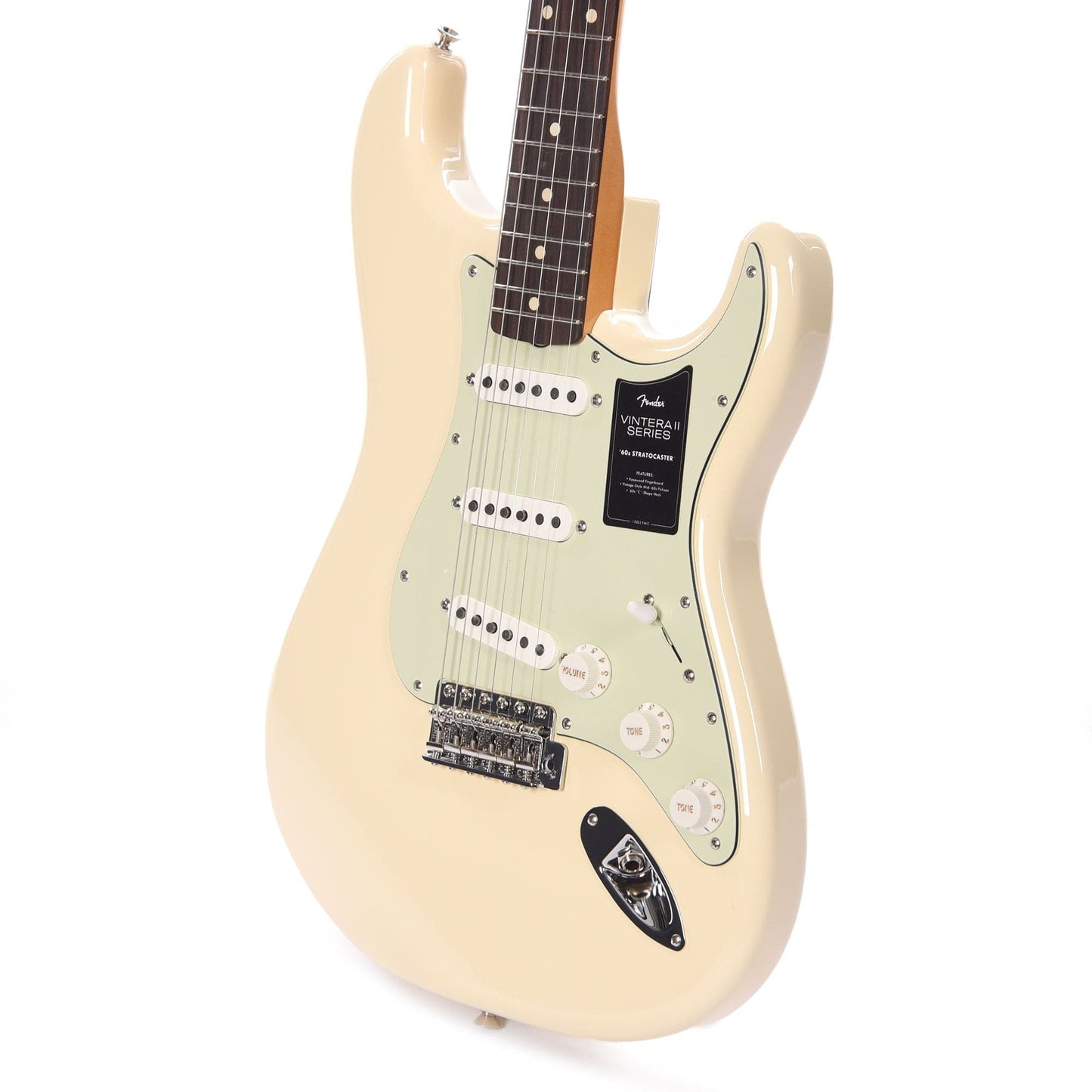 Fender Vintera II 60s Stratocaster Olympic White Electric Guitars / Solid Body