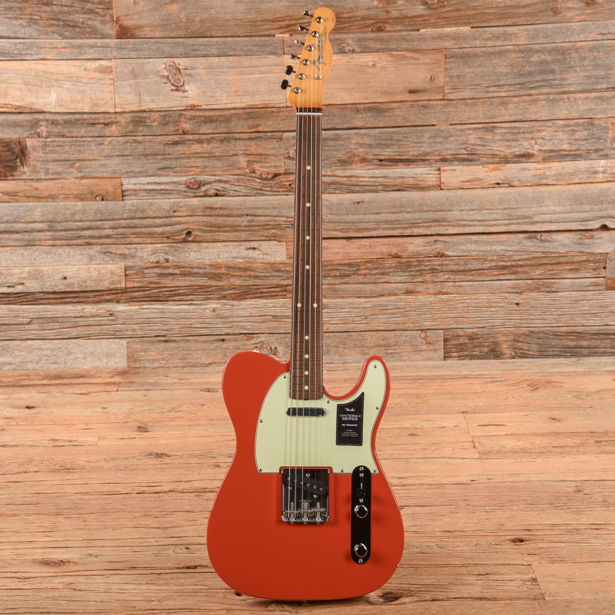 Fender Vintera II 60s Telecaster Fiesta Red Electric Guitars / Solid Body