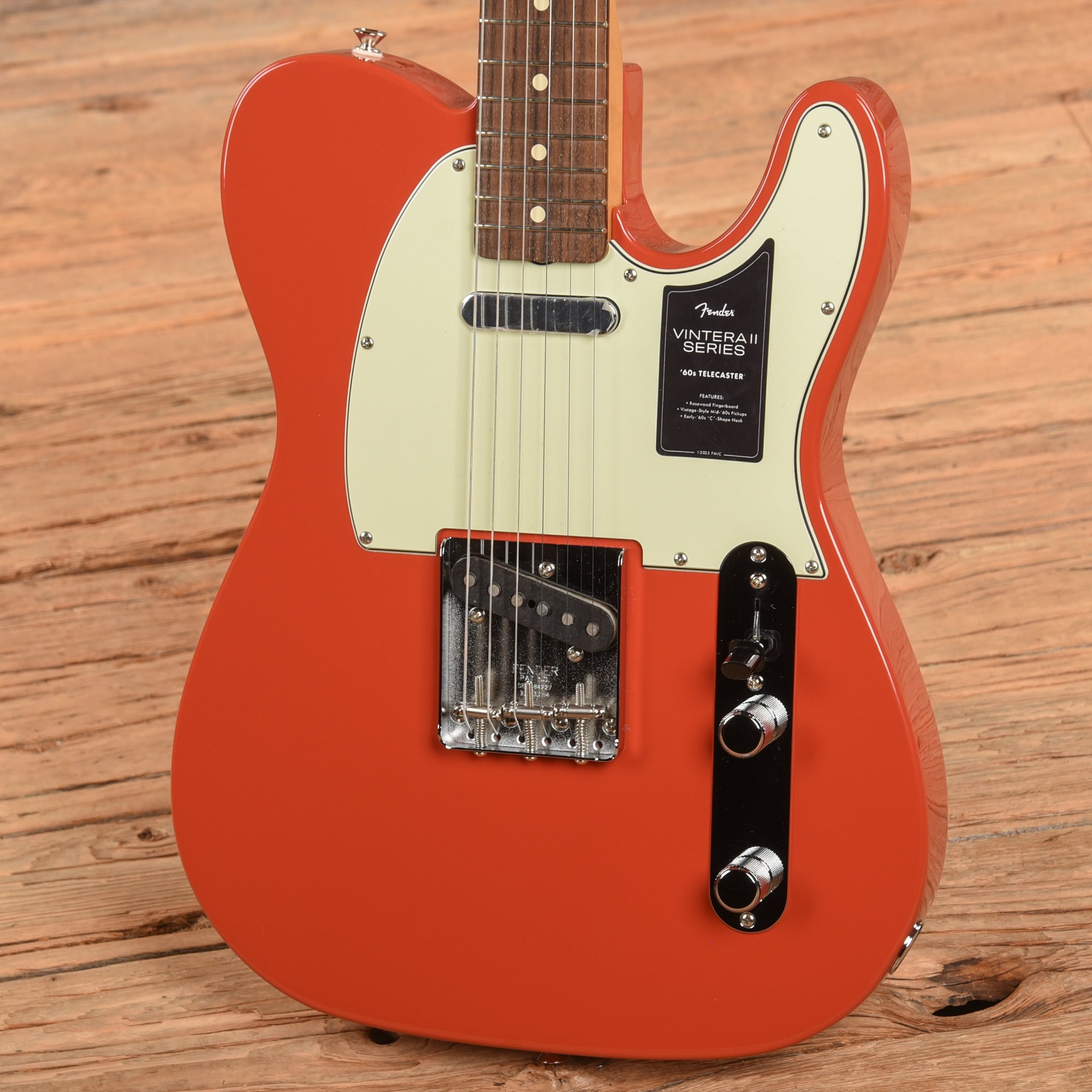 Fender Vintera II 60s Telecaster Fiesta Red Electric Guitars / Solid Body