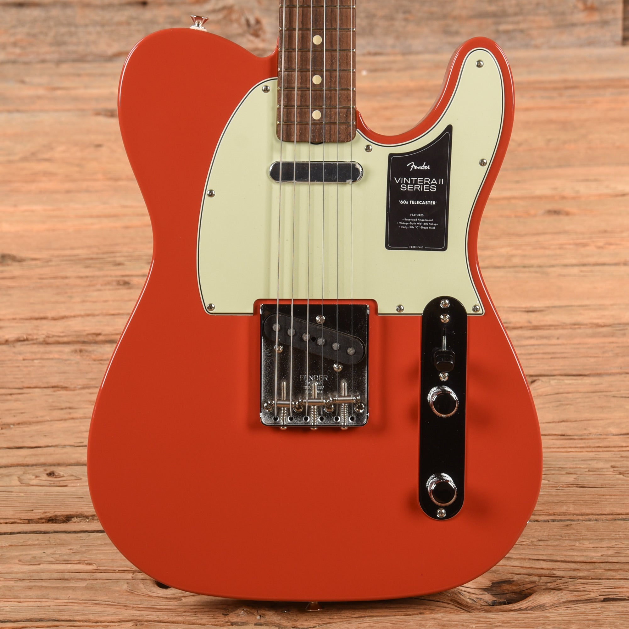 Fender Vintera II 60s Telecaster Fiesta Red Electric Guitars / Solid Body