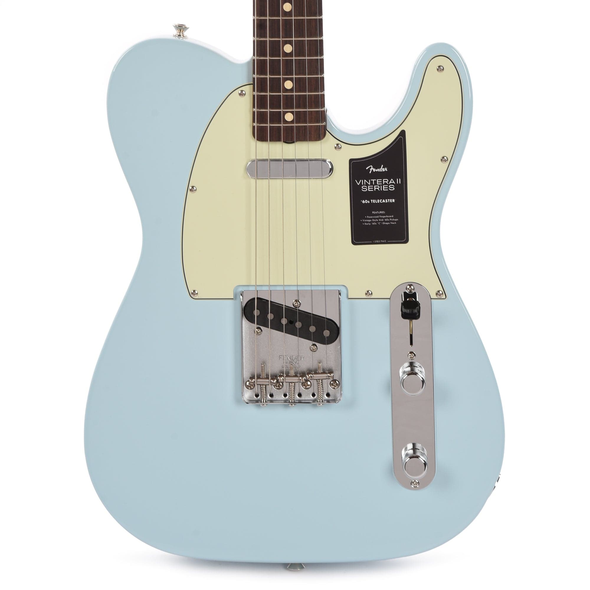 Fender Vintera II 60s Telecaster Sonic Blue Electric Guitars / Solid Body