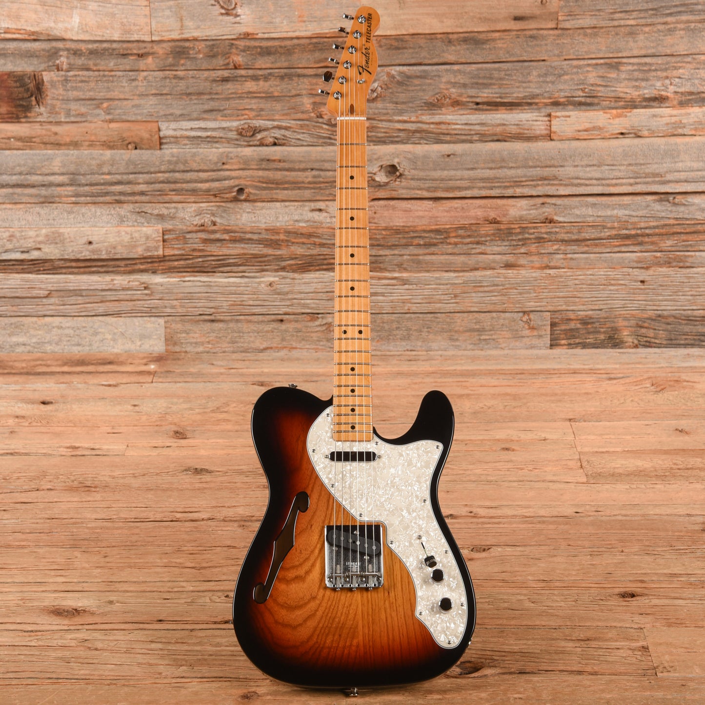 Fender Vintera II '60s Telecaster Thinline Sunburst 2023 Electric Guitars / Solid Body