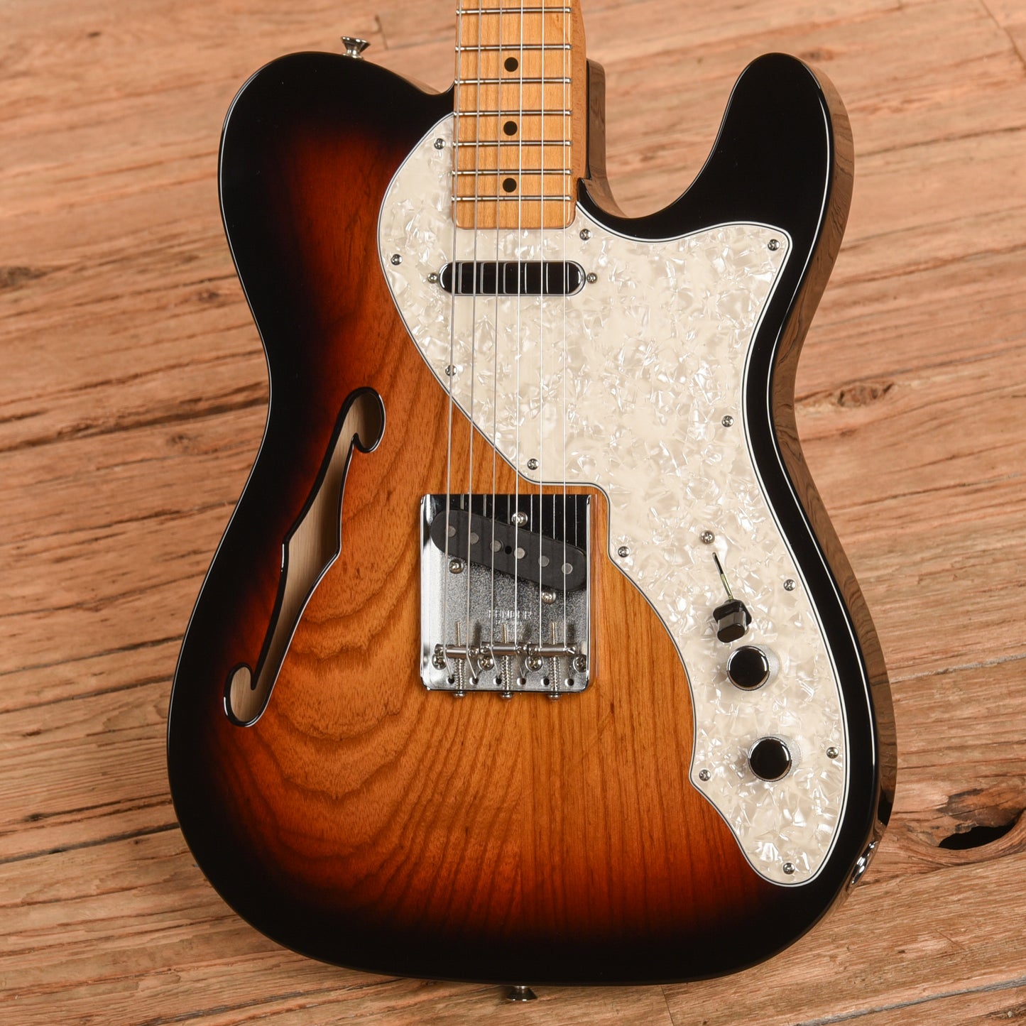 Fender Vintera II '60s Telecaster Thinline Sunburst 2023 Electric Guitars / Solid Body