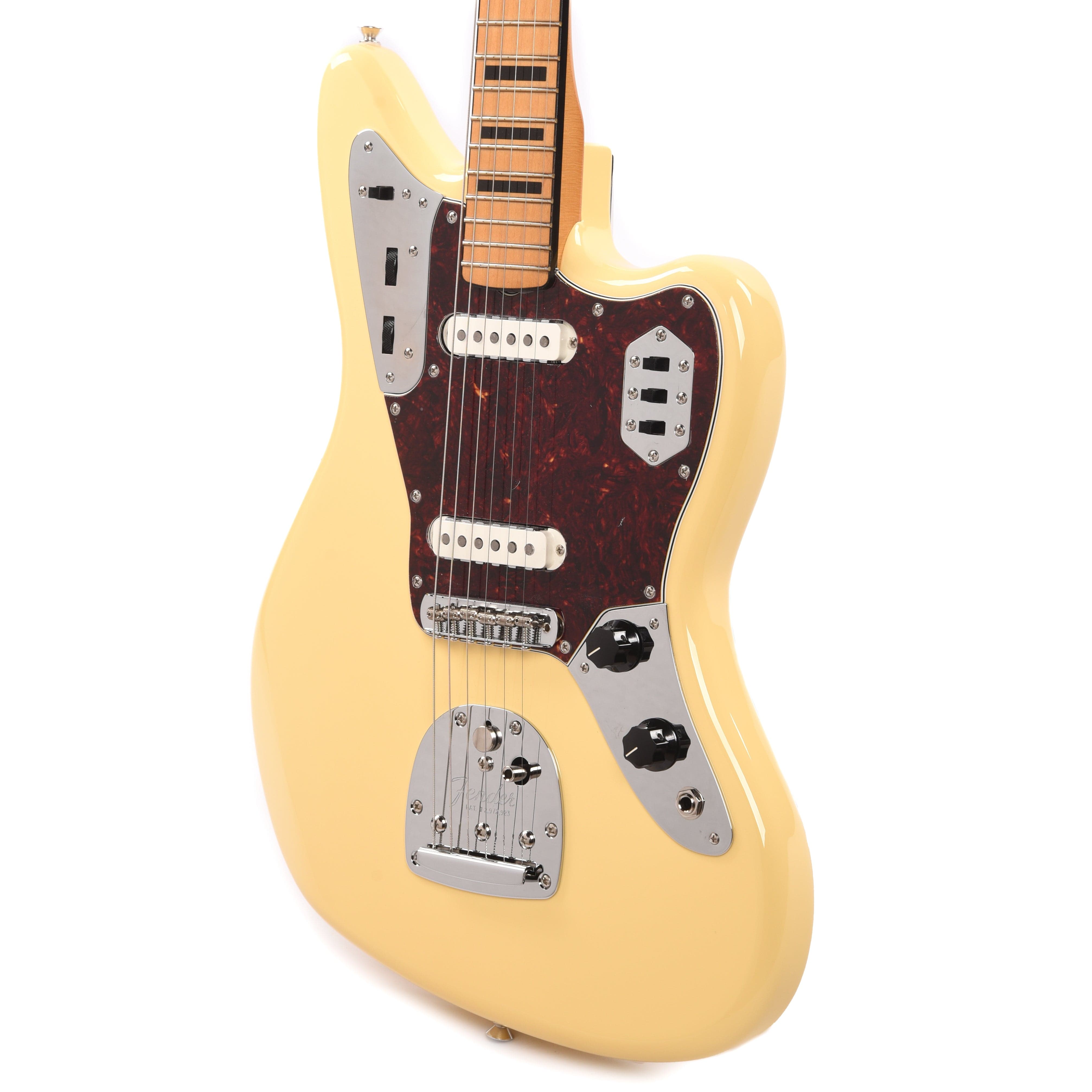 Fender Vintera II 70s Jaguar Vintage White Electric Guitars / Solid Body