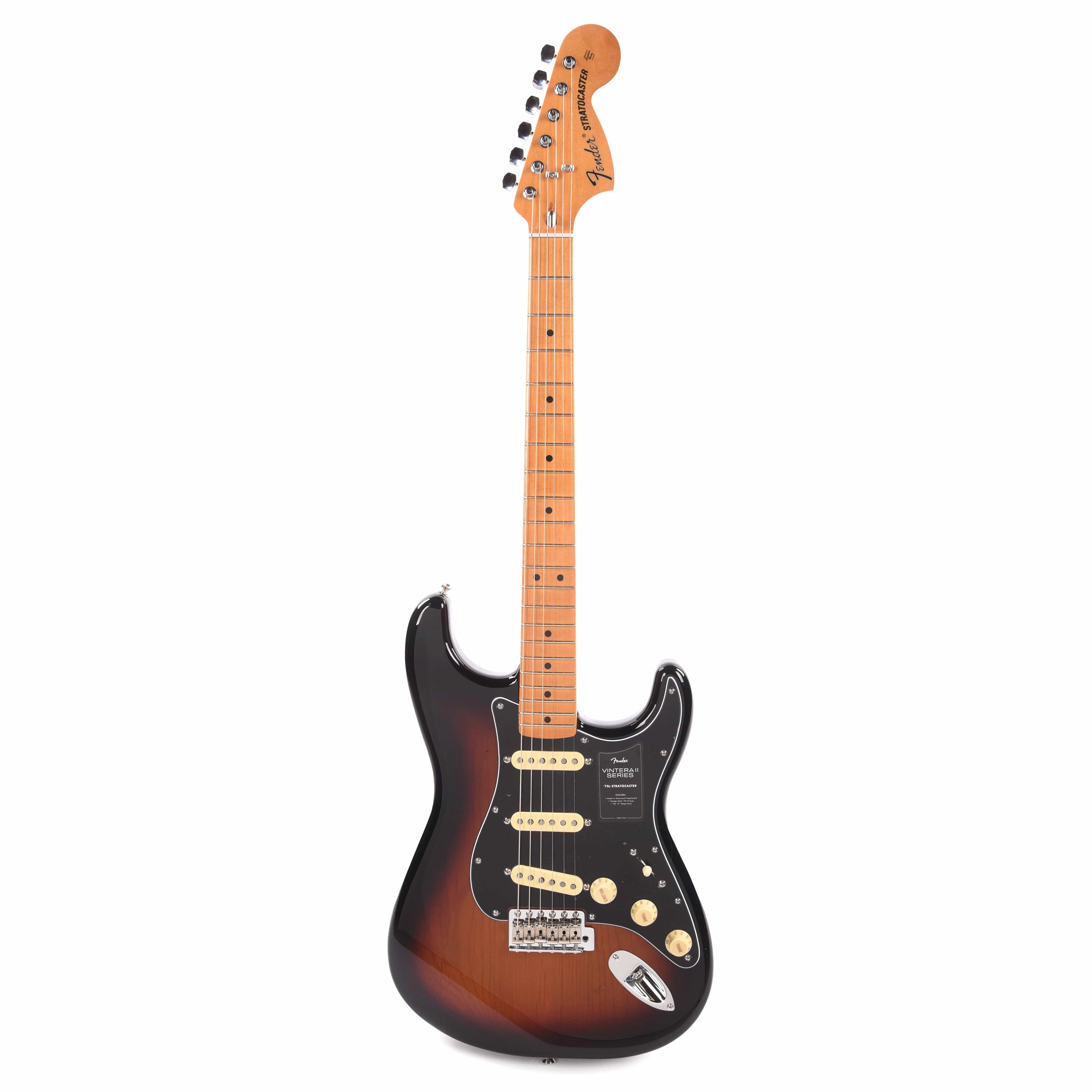 Fender Vintera II 70s Stratocaster 3-Color Sunburst Electric Guitars / Solid Body