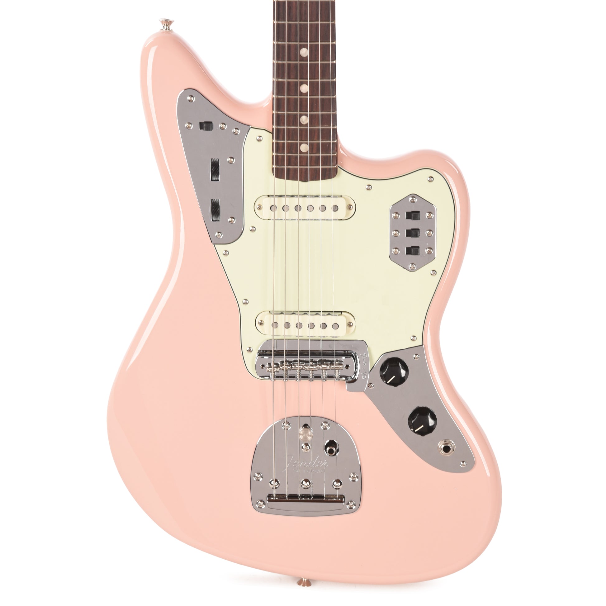 Fender Vintera III Mid '60s Jaguar Shell Pink Electric Guitars / Solid Body