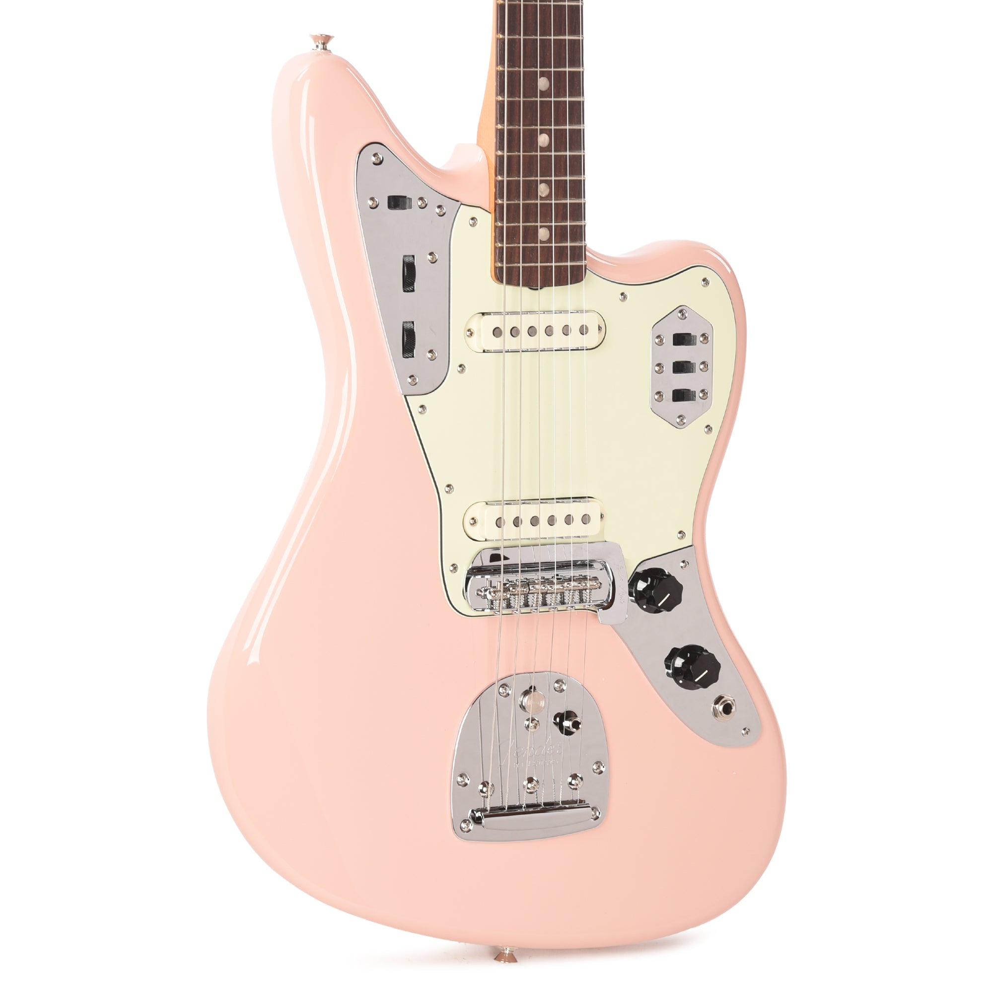 Fender Vintera III Mid '60s Jaguar Shell Pink Electric Guitars / Solid Body