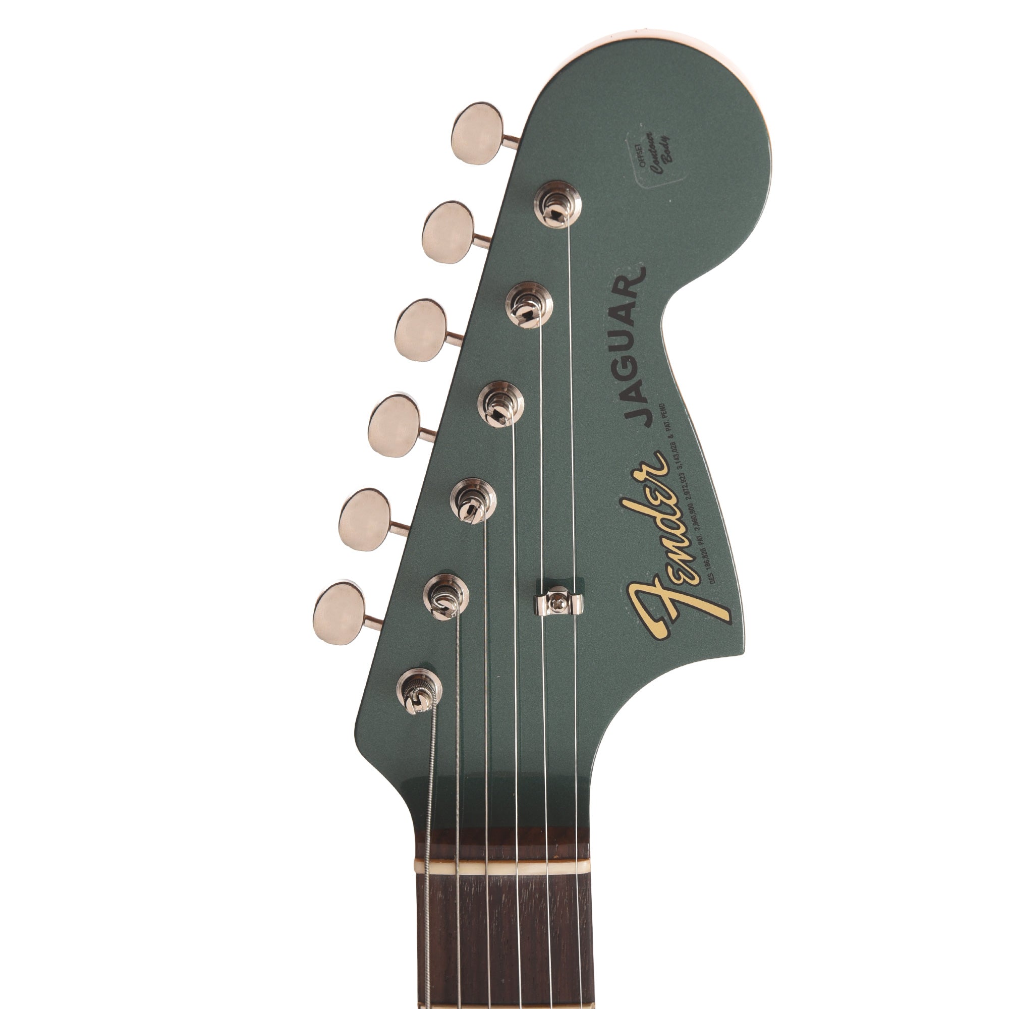 Fender Vintera III Mid '60s Jaguar Sherwood Green Metallic Electric Guitars / Solid Body