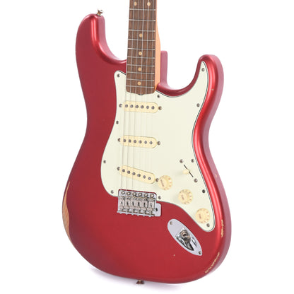Fender Vintera Road Worn '60s Stratocaster Candy Apple Red w/Pure Vintage '59 Pickups Electric Guitars / Solid Body
