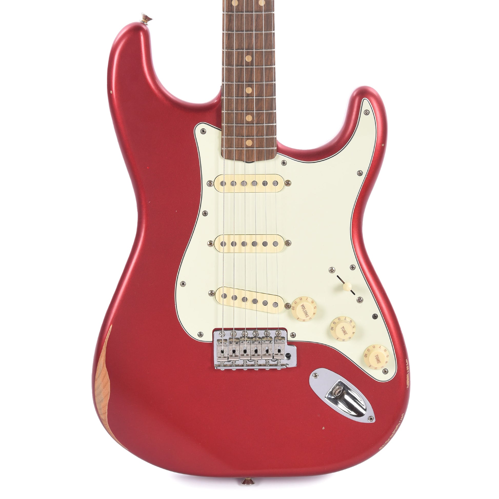 Fender Vintera Road Worn '60s Stratocaster Candy Apple Red w/Pure Vintage '59 Pickups Electric Guitars / Solid Body