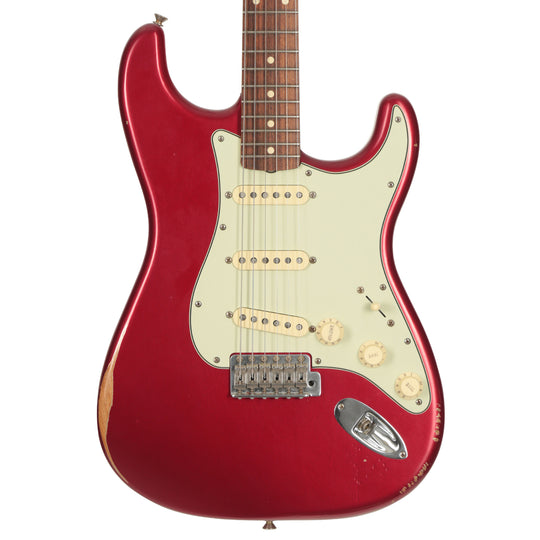 Fender Vintera Road Worn '60s Stratocaster Candy Apple Red w/Pure Vintage '59 Pickups Electric Guitars / Solid Body