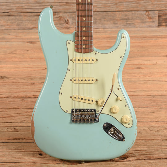 Fender Vintera Road Worn '60s Stratocaster Daphne Blue w/Pure Vintage '59 Pickups Electric Guitars / Solid Body