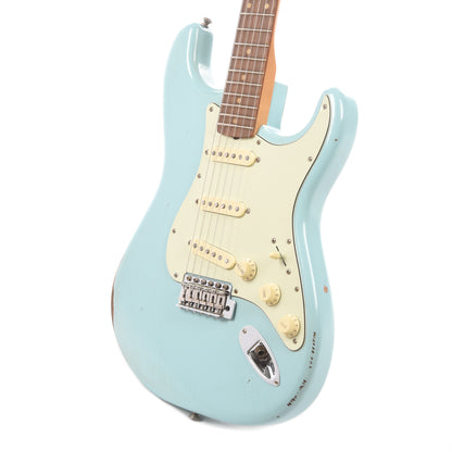 Fender Vintera Road Worn '60s Stratocaster Daphne Blue w/Pure Vintage '59 Pickups Electric Guitars / Solid Body