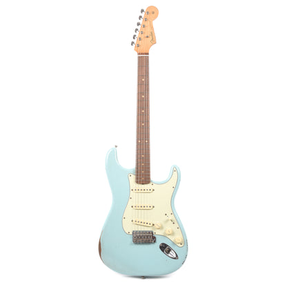 Fender Vintera Road Worn '60s Stratocaster Daphne Blue w/Pure Vintage '59 Pickups Electric Guitars / Solid Body