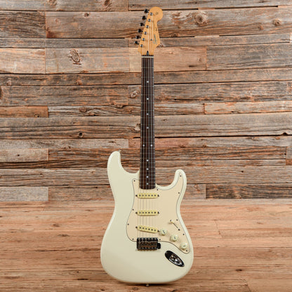 Fender Wayne's World Squier Strat White Electric Guitars / Solid Body