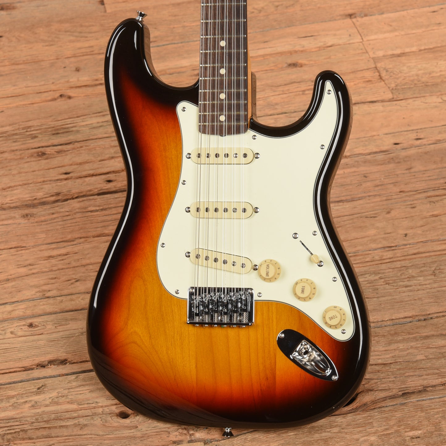 Fender XII Stratocaster Sunburst  - Dave Amato of REO Speedwagon Electric Guitars / Solid Body