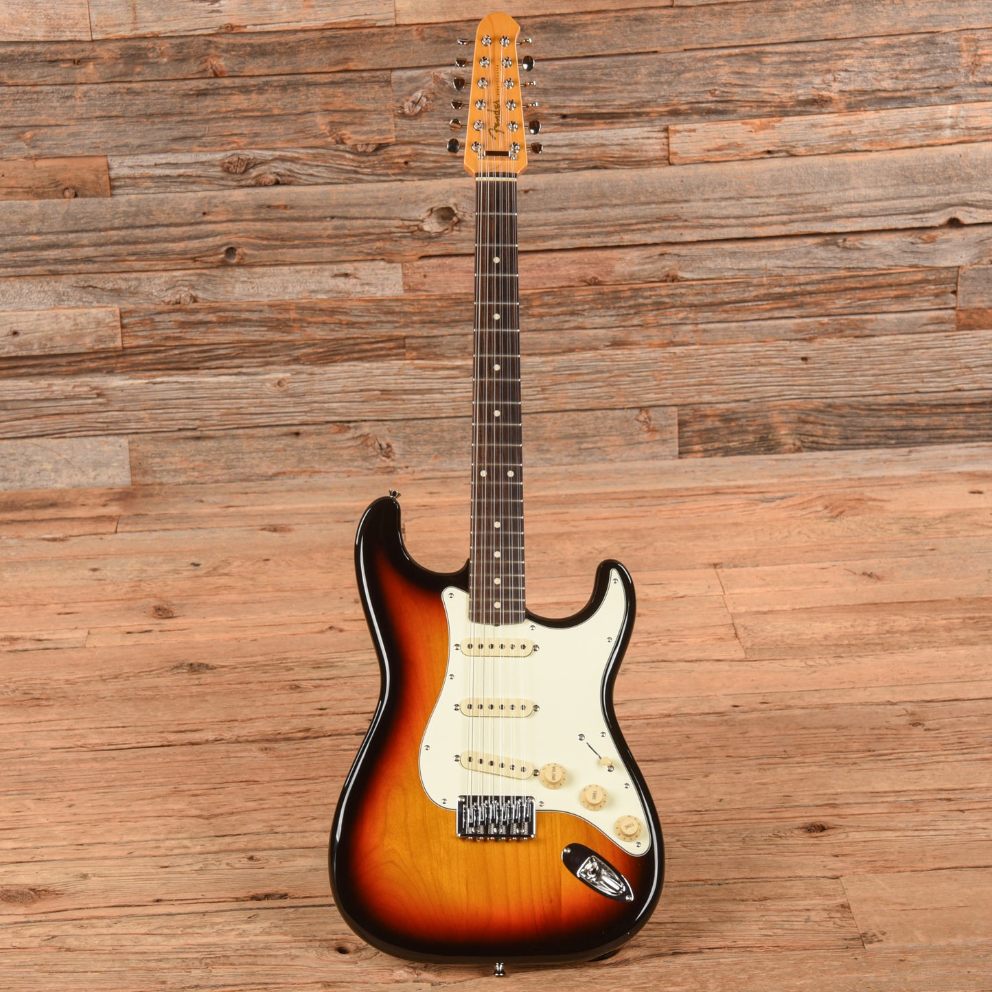 Fender XII Stratocaster Sunburst  - Dave Amato of REO Speedwagon Electric Guitars / Solid Body