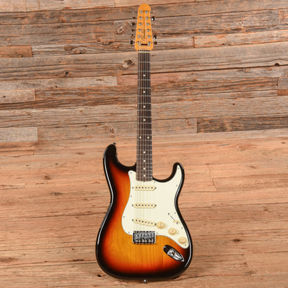 Fender XII Stratocaster Sunburst  - Dave Amato of REO Speedwagon Electric Guitars / Solid Body