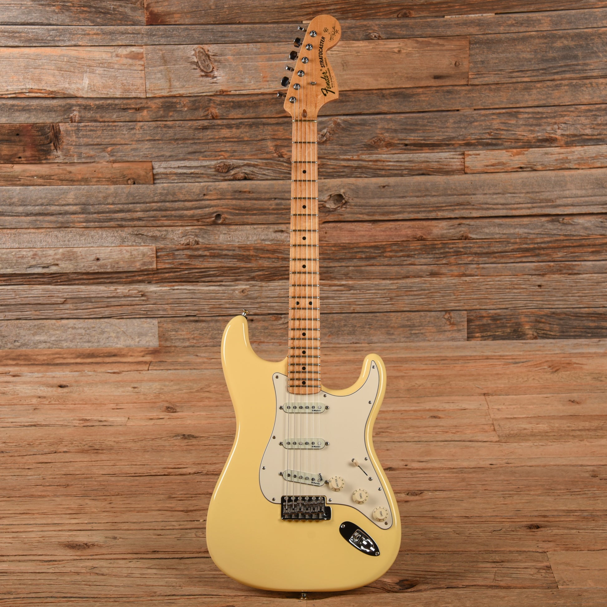 Fender Yngwie Malmsteen Signature Stratocaster Vintage White 2006 Electric Guitars / Solid Body