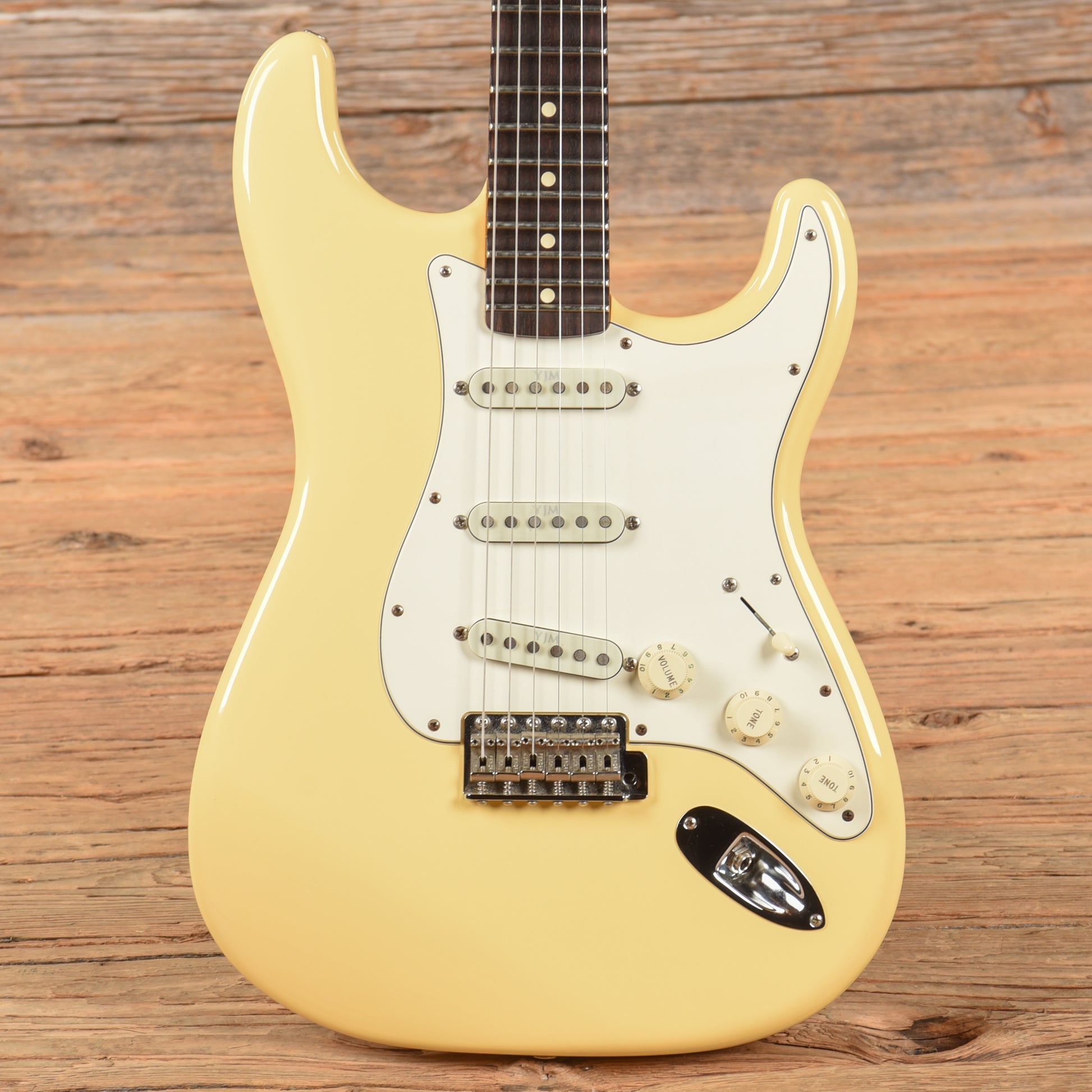 Fender Yngwie Malmsteen Signature Stratocaster Vintage White 2011 Electric Guitars / Solid Body