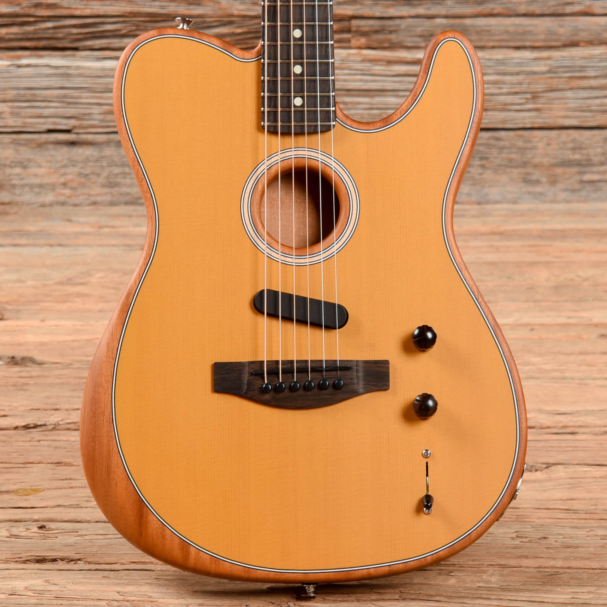 Fender Acoustasonic Player Telecaster Butterscotch Blonde 2022