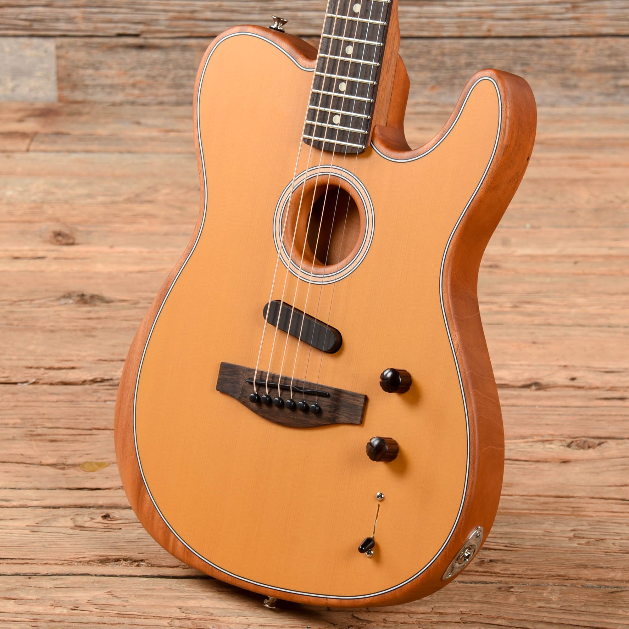 Fender Acoustasonic Player Telecaster Butterscotch Blonde 2022