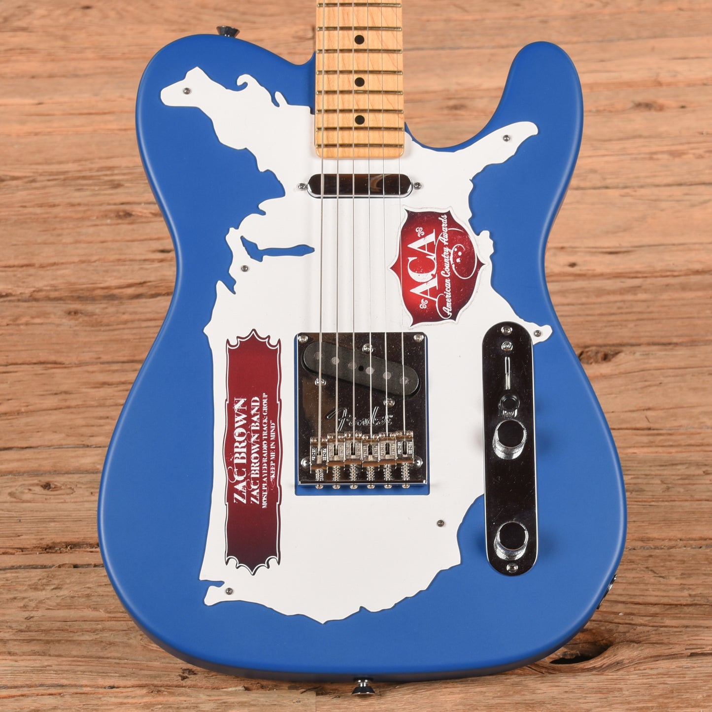 Fender American Country Awards Telecaster Blue 2012 - Zac Brown