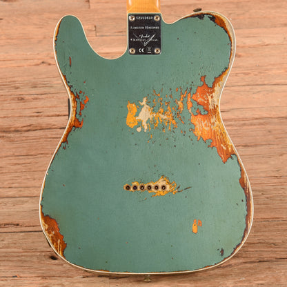 Fender Custom Telecaster Metallic Blue over 3-Color Sunburst - Zac Brown