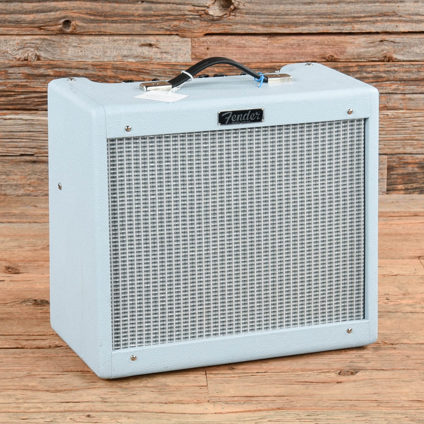 Fender FSR Blues Junior IV 15-Watt 1x12" Guitar Combo Sonic Blue