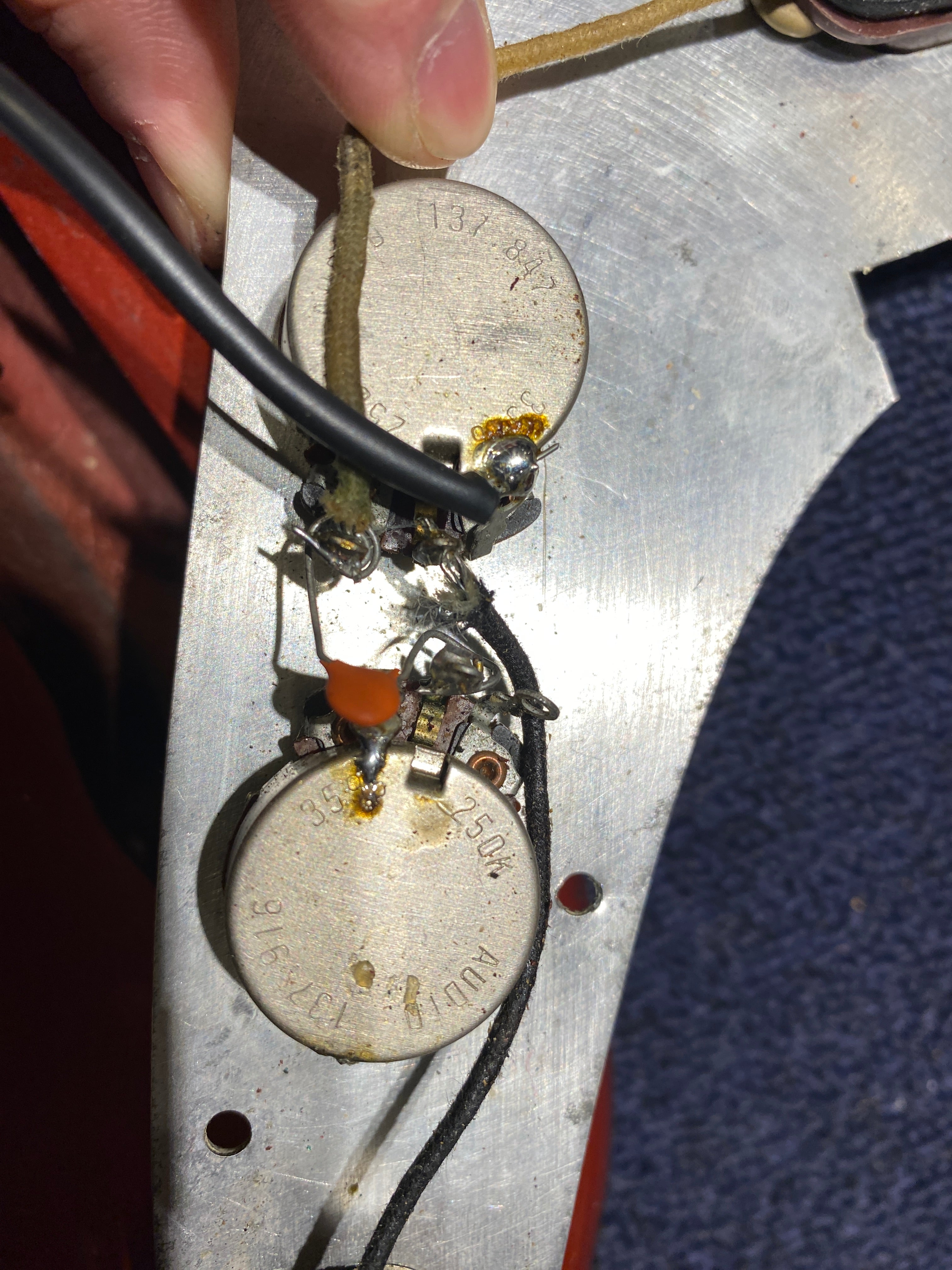 Fender Music Master Candy Apple Red 1959