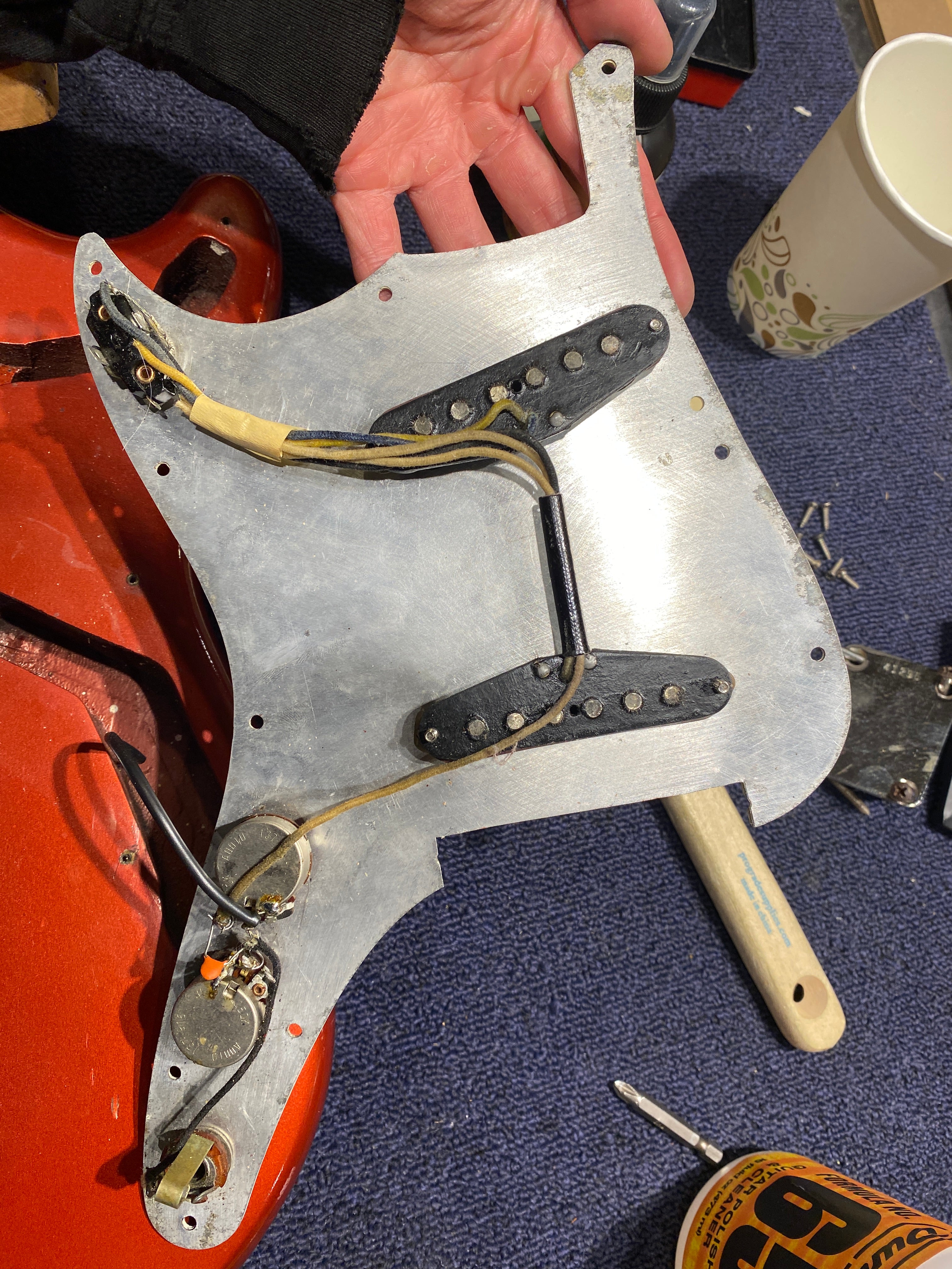 Fender Music Master Candy Apple Red 1959