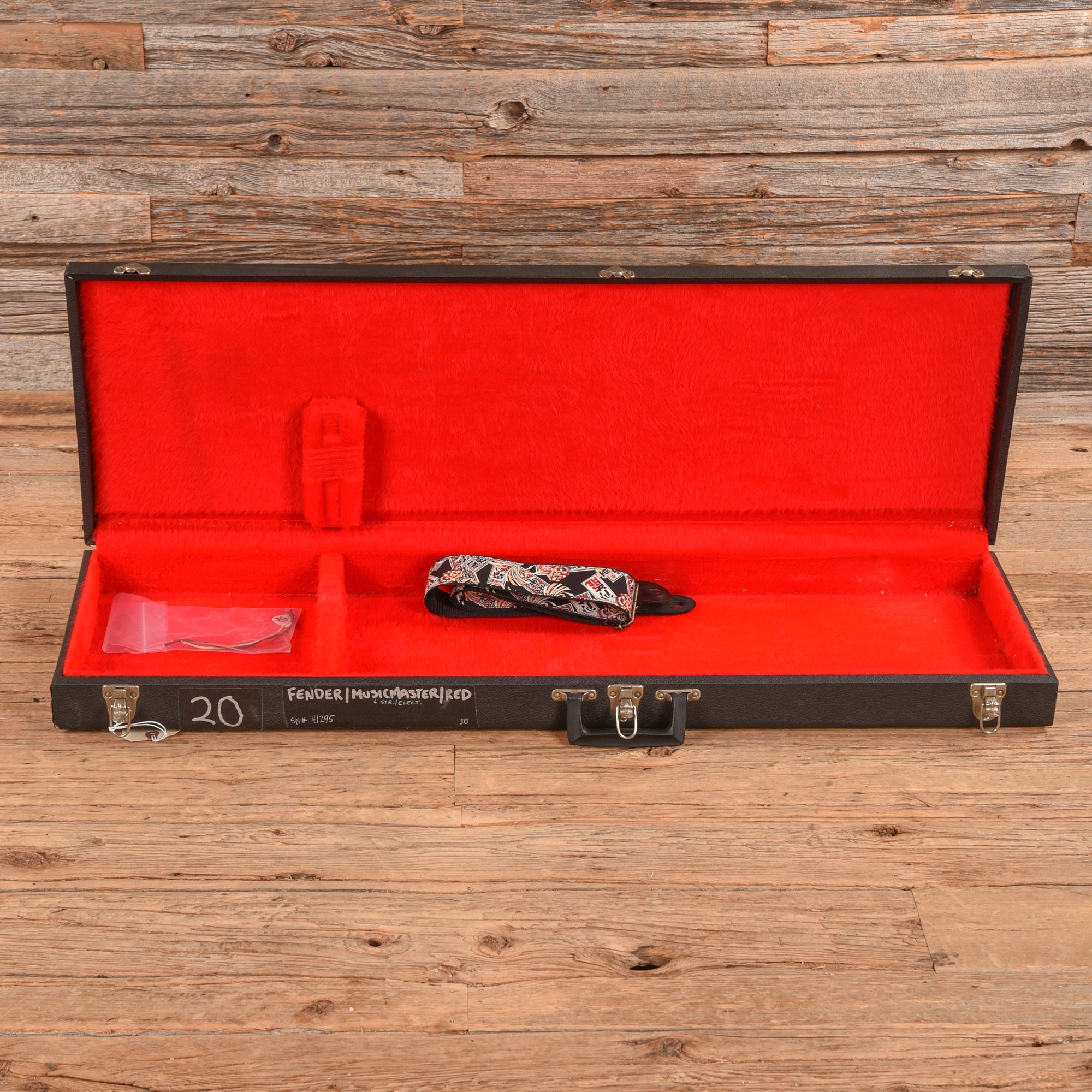 Fender Music Master Candy Apple Red 1959