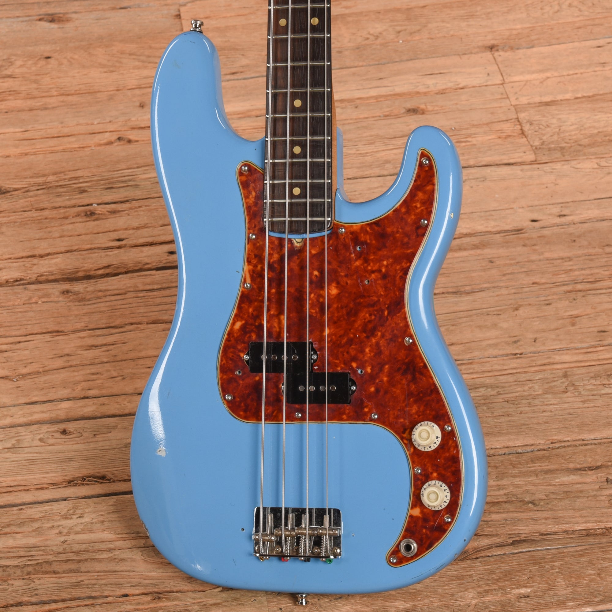 Fender Precision Bass Blue Refin 1965 - Zac Brown – Chicago Music