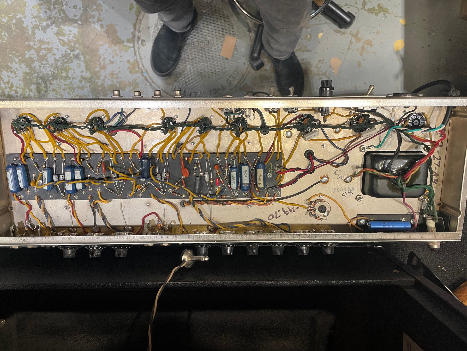 Fender Pro Reverb 2-Channel 40-Watt 2x12" Guitar Combo  1965